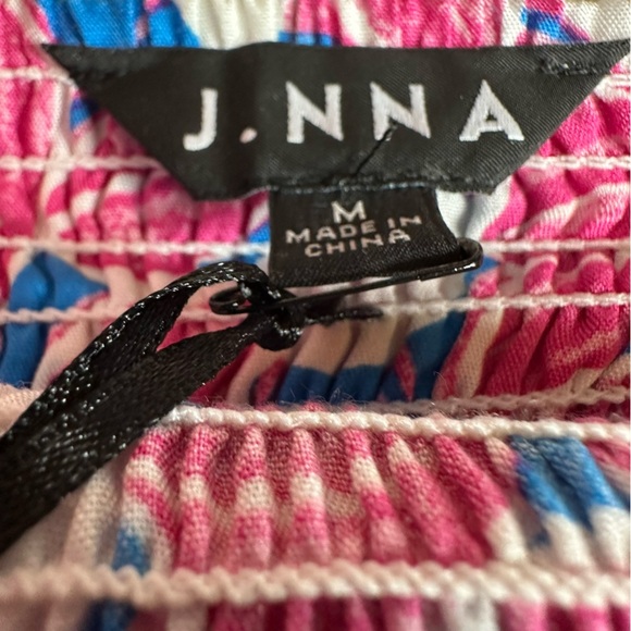 NWT J. NNA Multicolor Maxi Dress. Size Medium - Picture 6 of 6